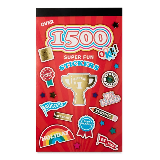 Pen+Gear Multi-Color  Sticker Book. 1500+ Stickers.
