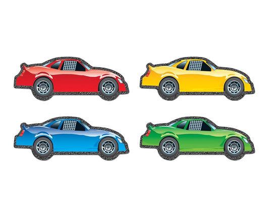 Race Car Assorted Cutouts. 48 ct