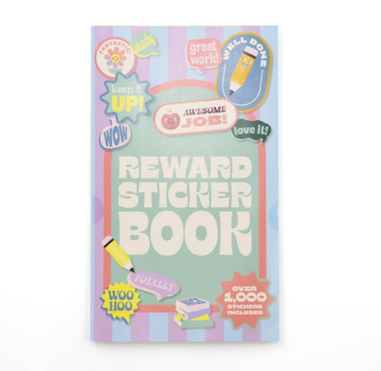 Reward Sticker Book.  Over 1000 Stickers Included.
