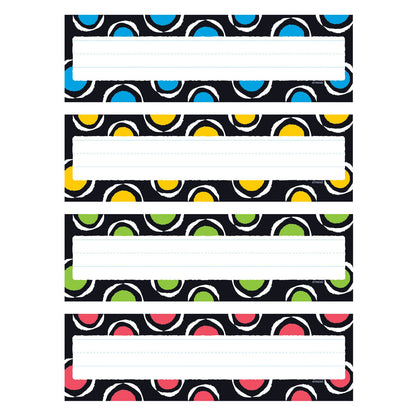 Bold Strokes Variety Pack Name Plates - Circles. 32 ct