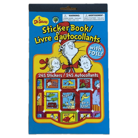 Dr. Seuss Book with Foil. 245 ct