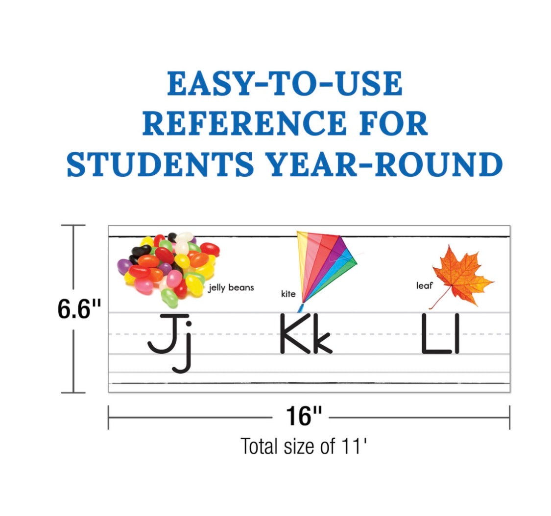 Photographic Alphabet, Numbers & CVC Word  Family Bulletin Board Set. 33 pieces
