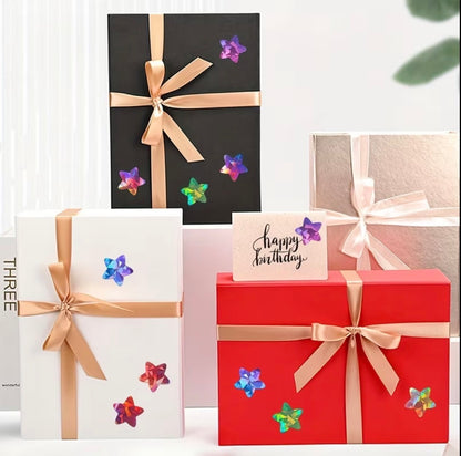 500-Piece Holographic Star Reward Stickers – 8 Assorted Styles
