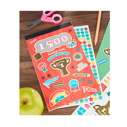 Pen+Gear Multi-Color  Sticker Book. 1500+ Stickers.