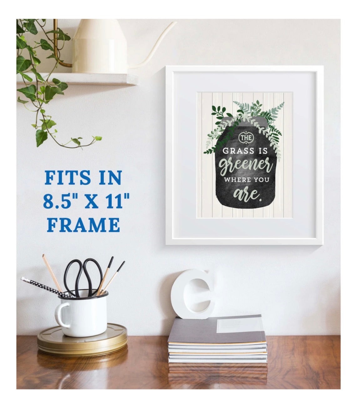 Farmhouse Motivational  Poster Set - 12 posters