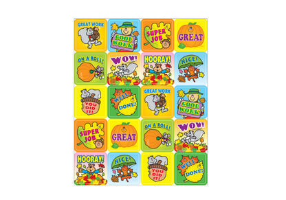 Fall Fun Motivational Stickers. 120 ct