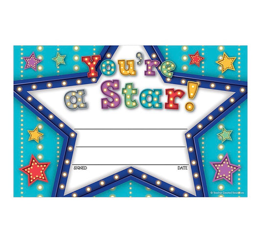 Marquee You're a Star!
Awards. 30 ct