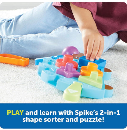 LR Spike the Fine Motor Hedgehog Puzzle Playmate   11 pieces. 18m+