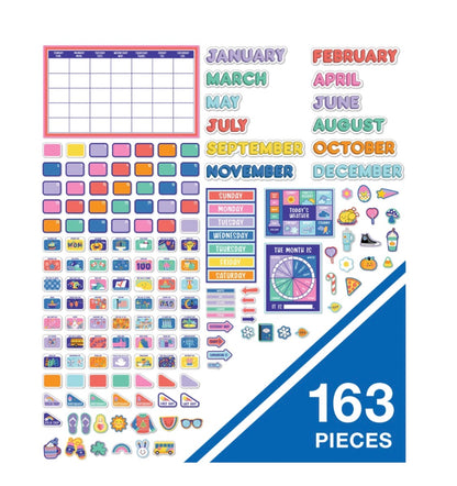 We Stick Together Calendar Bulletin Board Set - 163 pieces