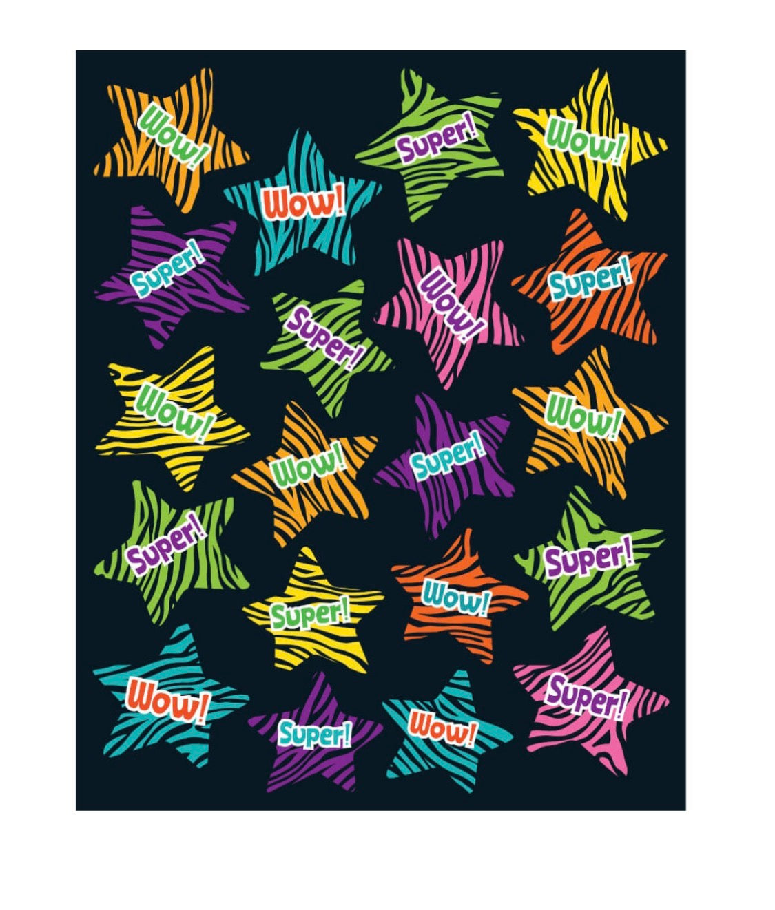 Wild Style Motivational Stickers. 120 ct.