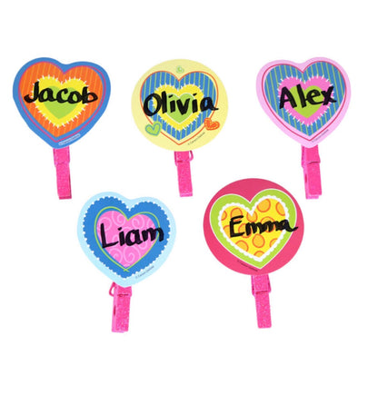 Hearts Mini Cutouts. 36 ct.  3” x 3”