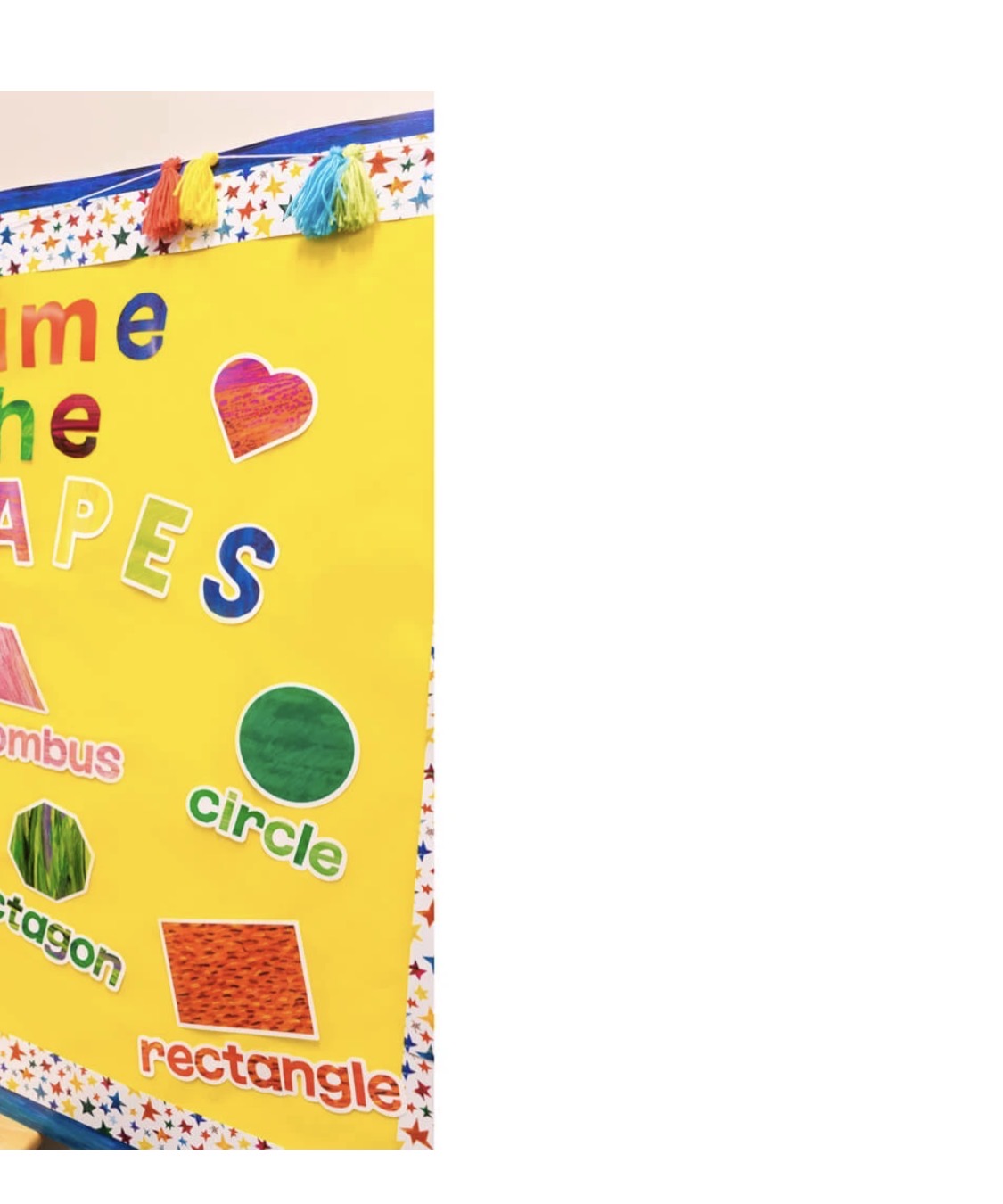 World of Eric Carle Shapes Mini Bulletin Board Set - 32 pieces
