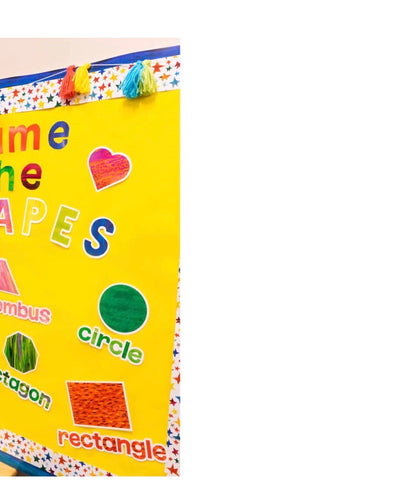 World of Eric Carle Shapes Mini Bulletin Board Set - 32 pieces