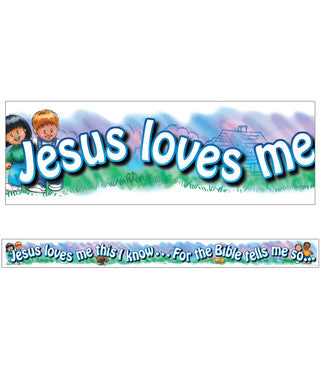 Jesus Loves Me Straight Borders