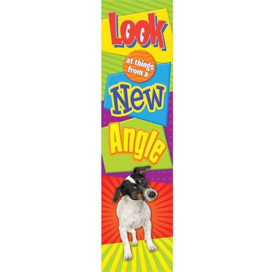 Look at Things Vertical Banner. 45” x 12”