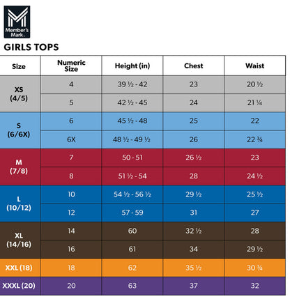 Member’s Mark 3-piece swim set.  Size 2T