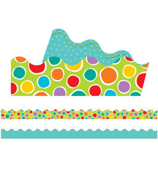 Fresh Sorbet Double Sided Scalloped Borders