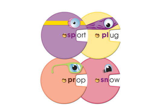 Word Wheels: Beginning Blends Language Arts Manipulative