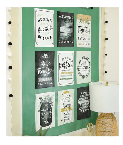 Farmhouse Motivational  Poster Set - 12 posters