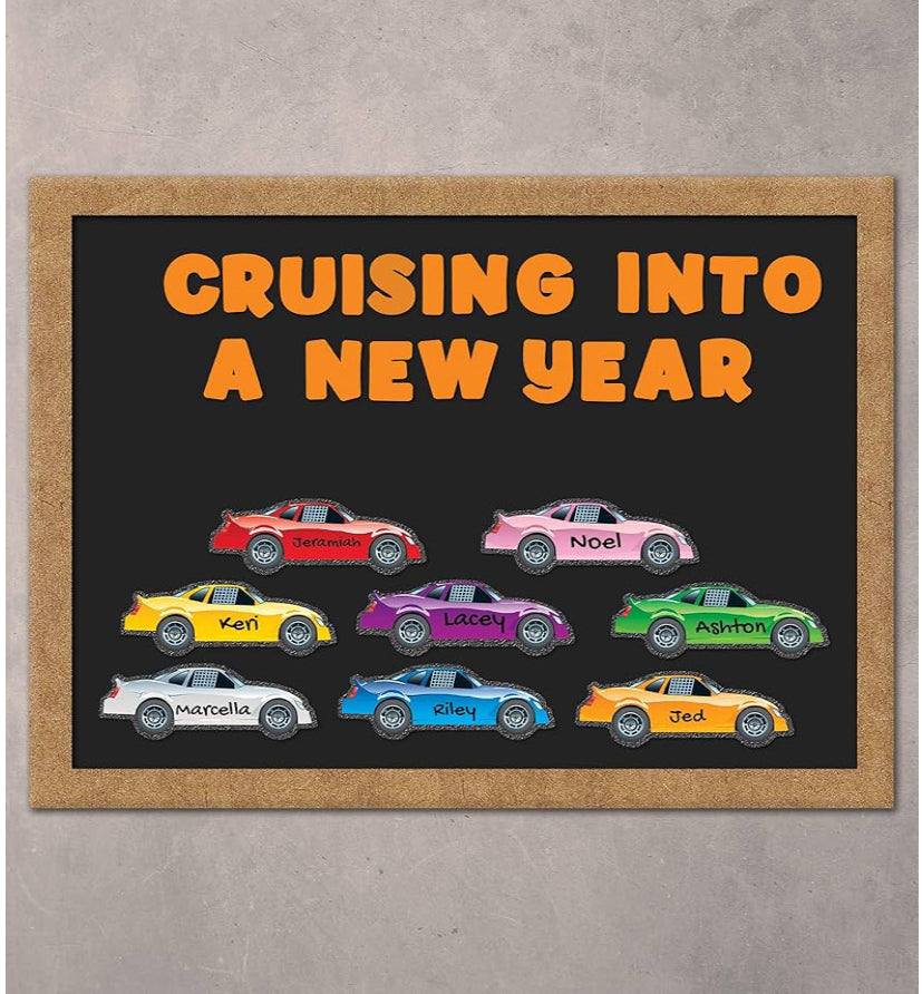 Race Car Assorted Cutouts. 48 ct
