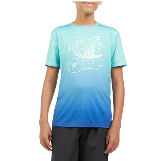 Champion Boys Everyday Active Tee - Blue Ombré