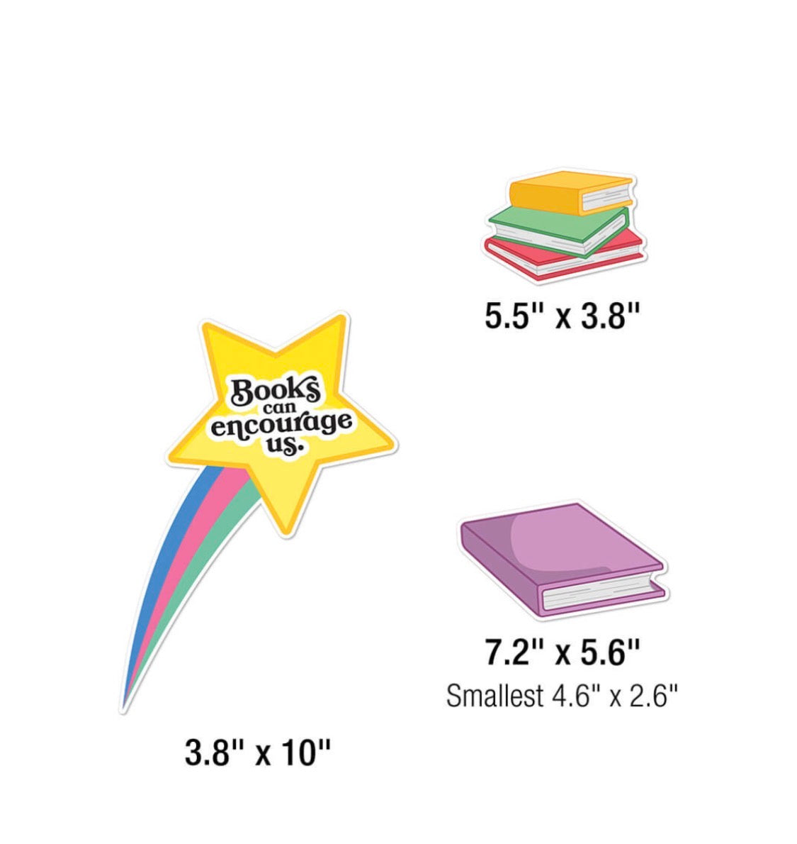 Reading Is Magic Bulletin Board Set - 58 pieces