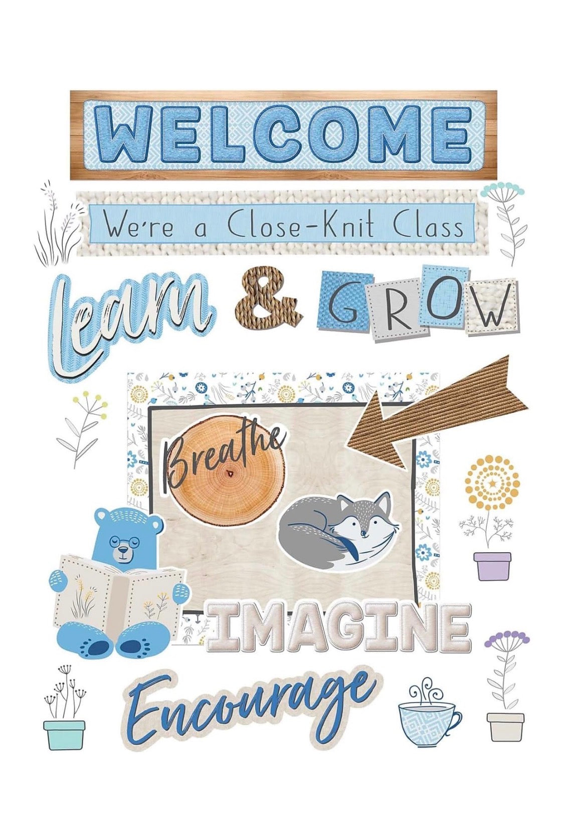 A Close-Knit Class
Welcome Set Bulletin
Board Set
