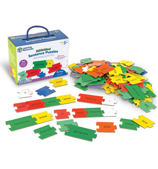 LR Skill Builders! Sentence Puzzles. 106 Pieces. Ages 5+