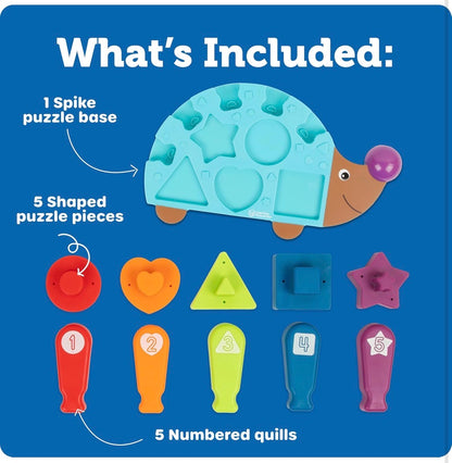 LR Spike the Fine Motor Hedgehog Puzzle Playmate   11 pieces. 18m+