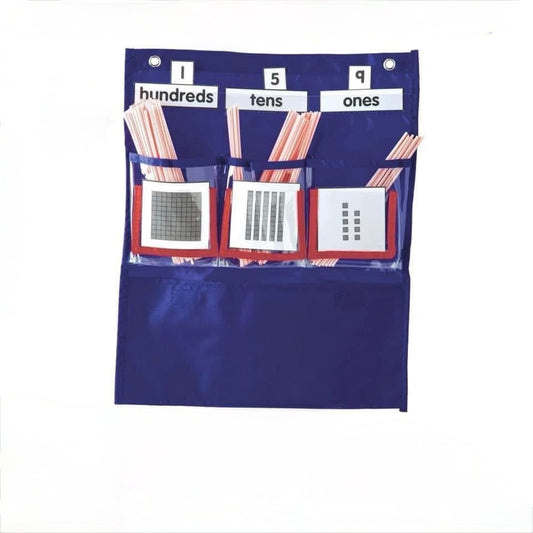 Deluxe Counting Caddy Pocket Chart. 264 ct.