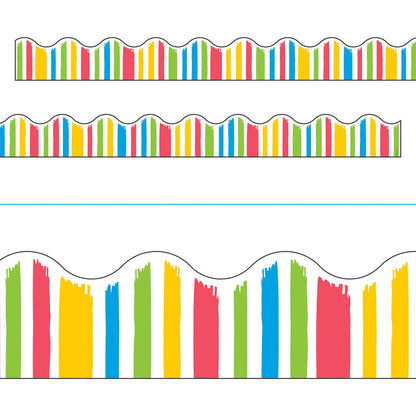 Bold Strokes Stripes Borders - 2.25in x 39ft