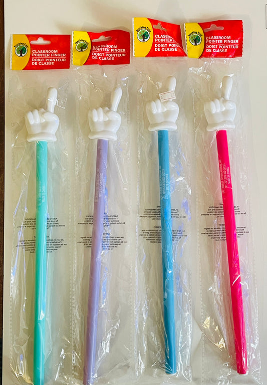 Plastic Classroom Finger Pointers