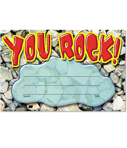You Rock! Recognition Awards.  30 ct