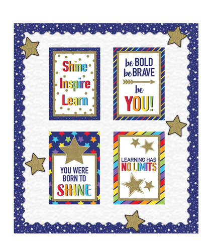 Be Bold Be Brave Be You! Motivational Chart