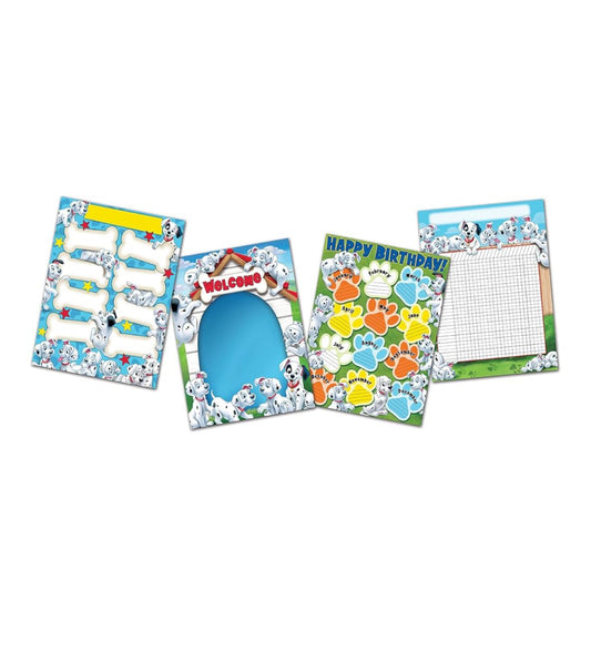 101 Dalmatians 4-piece Chart Set