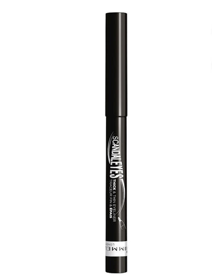RIMMEL LONDON SCANDALEYES THICK & THIN EYELINER - 001 Black