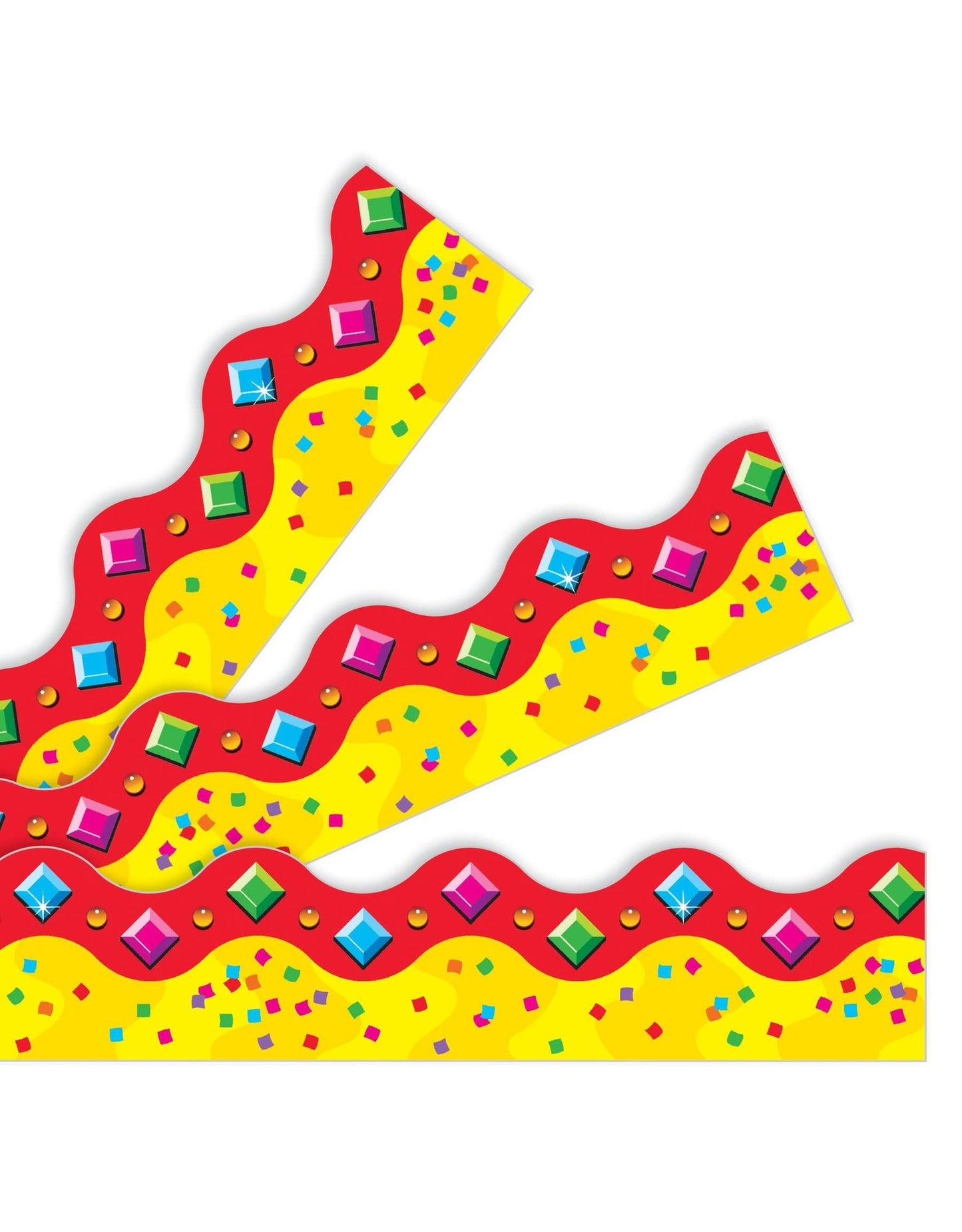 Jazzy Gems Scalloped Borders