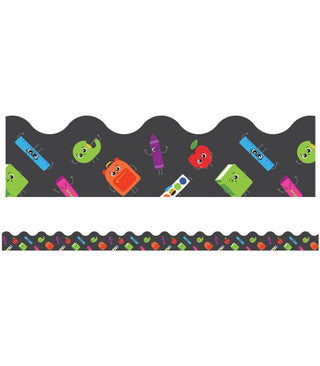 Ready for School Scalloped Borders