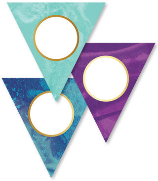 Galaxy Pennants Cutouts. 36 ct