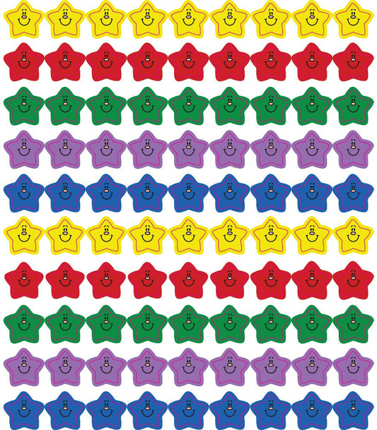 Smiling Stars Chart Seals. 810 seals