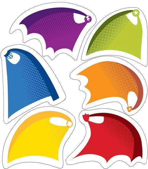 Super Power Capes Mini Cut-Outs