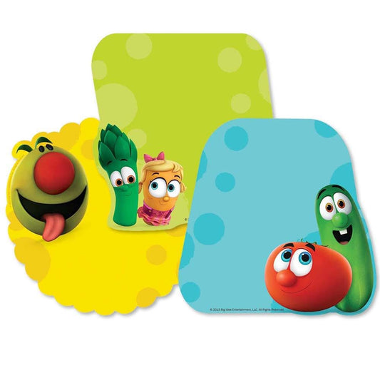 Veggietales Assorted Paper Cutouts. 36 ct
