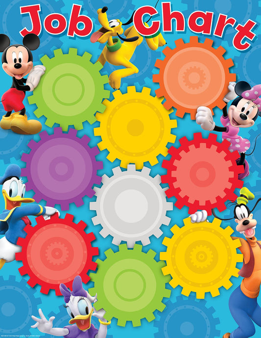 Mickey Mouse Job Chart