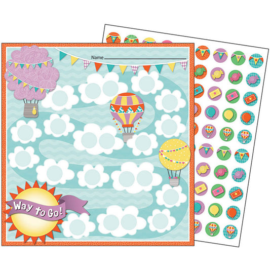 Up and Away Mini Incentive Charts