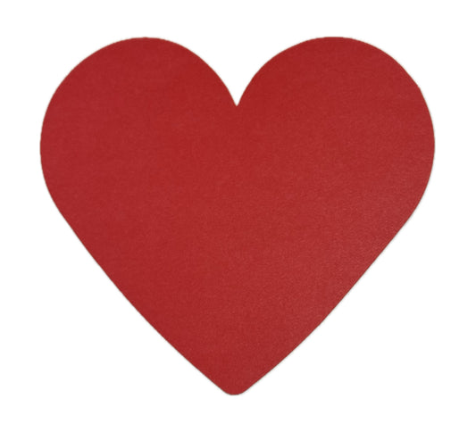 Paper Cut-Outs - Red Hearts. 32 pieces