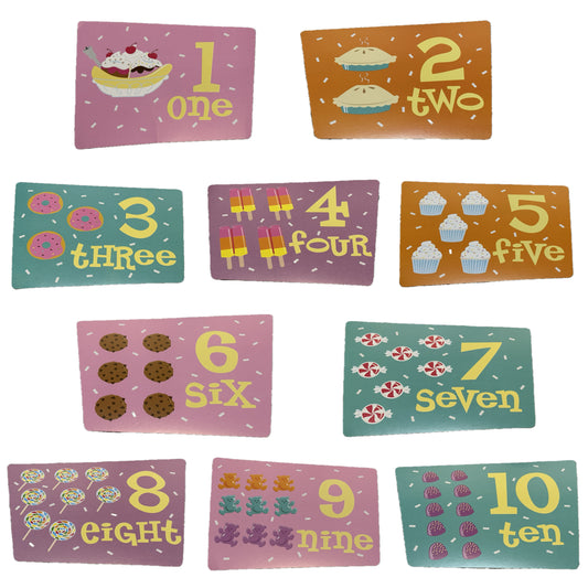 Educational Resources - Numbers. 10 pieces