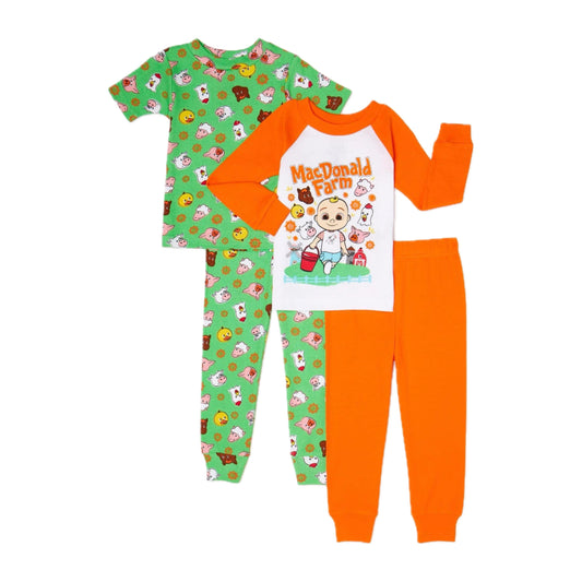 Cocomelon
Unisex 4-piece Pajamas
Set.