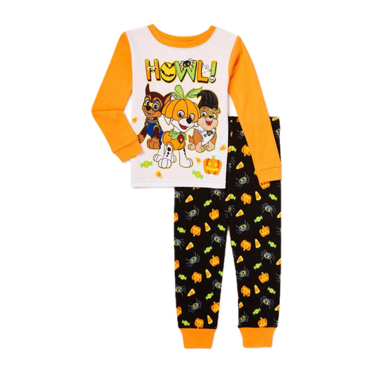 Baby Boy Paw Patrol Glow in the Dark Halloween Pajamas