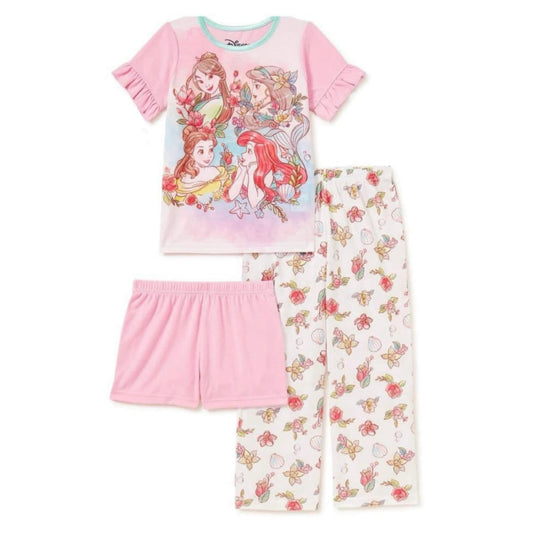 Princess 3-piece Pajamas Set.