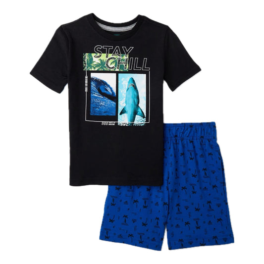 Boys’ T-Shirt and Shorts Outfit Set. Size 5.